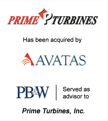 Prime Turbines Aerospace Investment Acquisitions