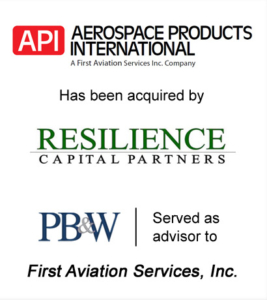 API Aerospace Products Investment Acquisitions