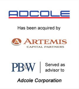 Adcole Industrial Controls Mergers & Acquisitions