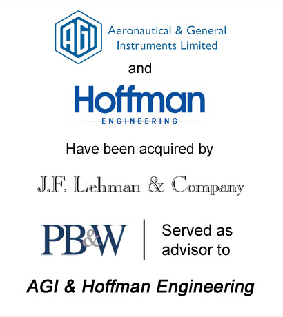 Aeronautical & General Instruments Limited & Hoffman Engineering Aeronautical Defense Acquisitions