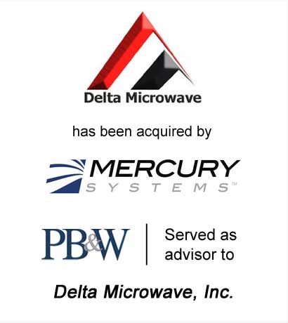 Delta Microwave Defense Investment Mergers & Acquisitions