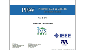 Senior Advisory Services Contact Philpott Ball & Werner