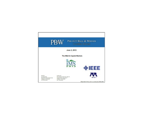 Senior Advisory Services Contact Philpott Ball & Werner