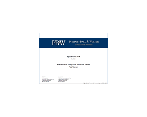 Investment Banking Publications Charlotte NC